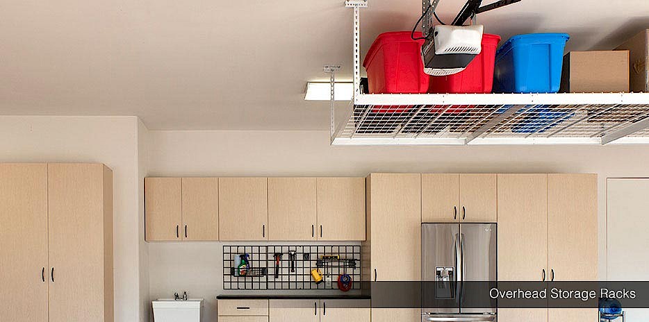 Hang anywhere in your garage for extra storage space.